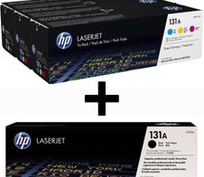 HP Original 131A Toner 4er Set schwarz, cyan, magenta, gelb