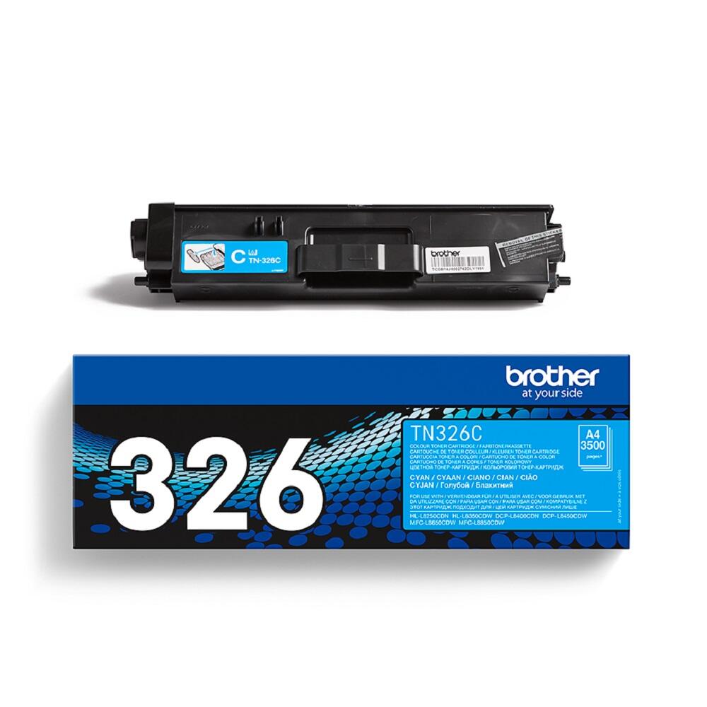 Brother Original TN326C Toner cyan 3.500 Seiten (TN-326C)