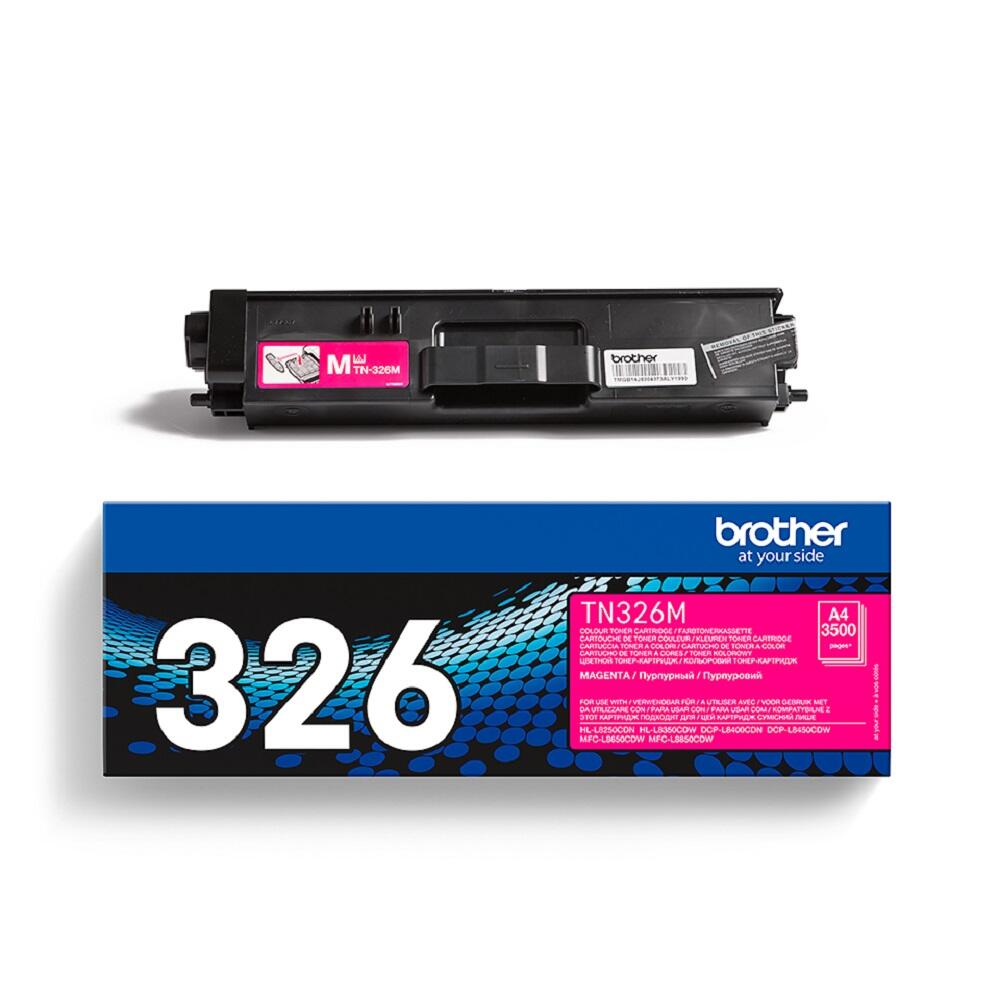 Brother Original TN326M Toner magenta 3.500 Seiten (TN-326M)