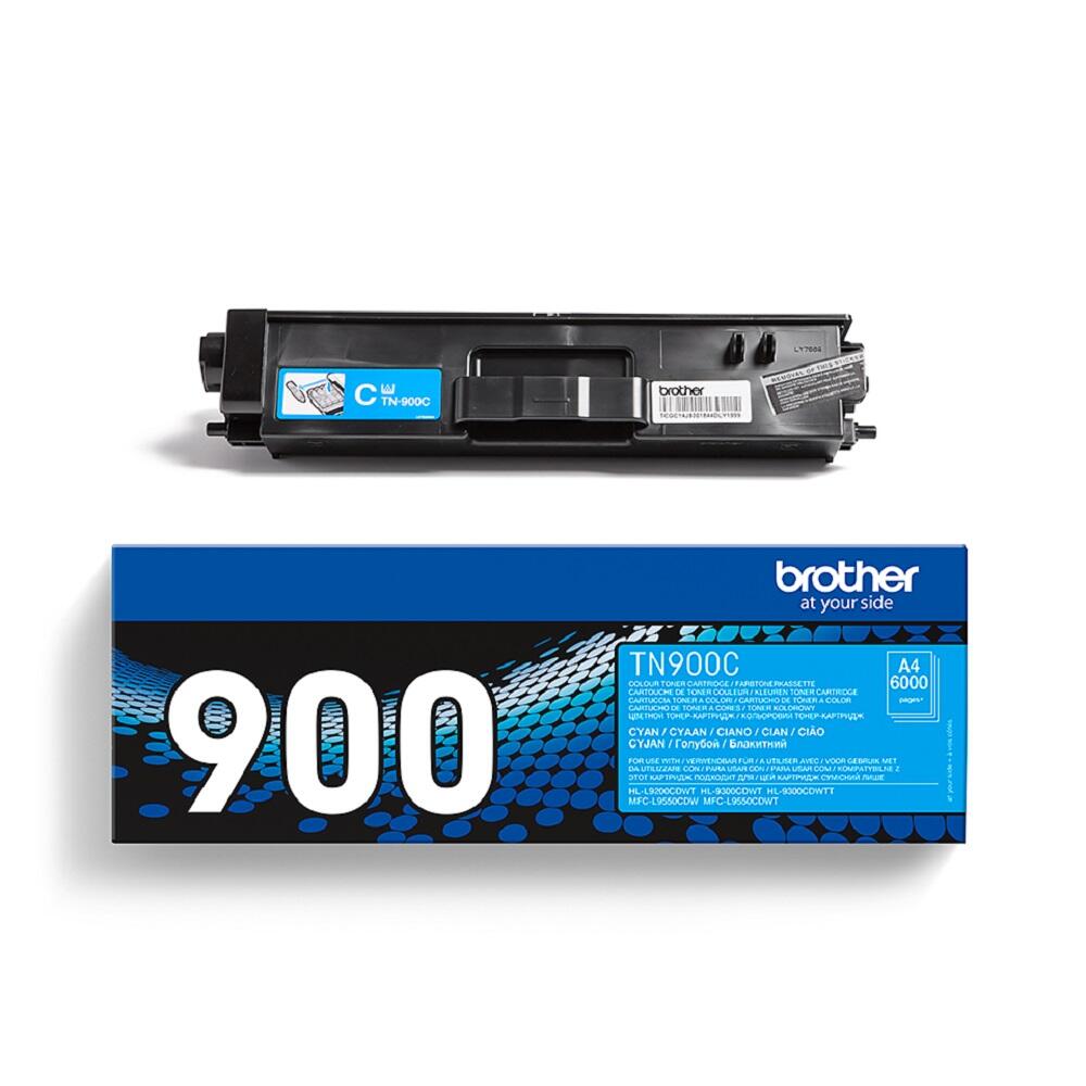 Brother Original TN900C Toner cyan 6.000 Seiten (TN-900C)
