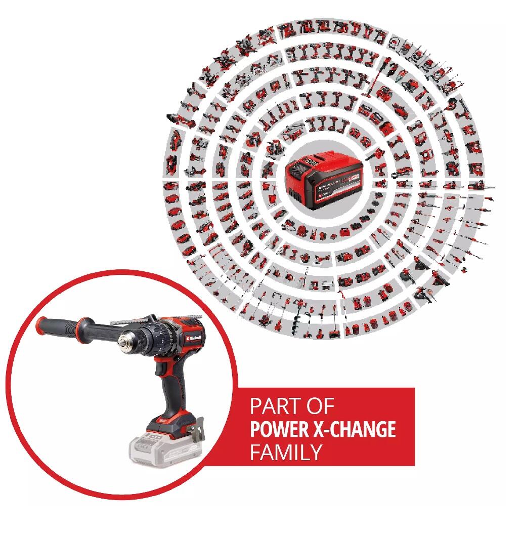 Einhell Akku-Schlagbohrschrauber TPCD 18/120 Lii BL Solo (4514310)