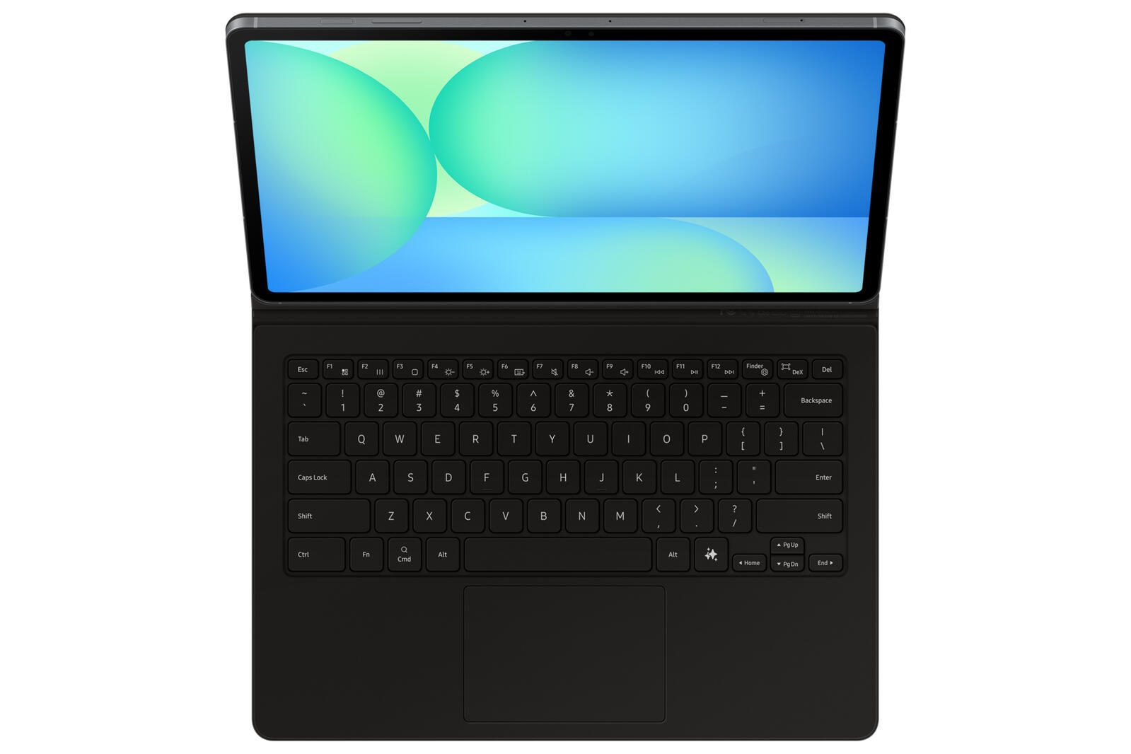 Samsung Book Cover Keyboard für TAB S10 FE+ schwarz