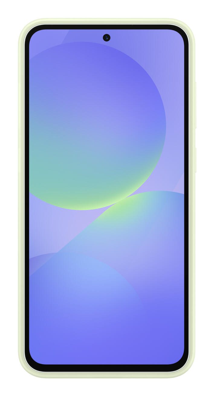 Silicone Case für Galaxy A36 hellgrün