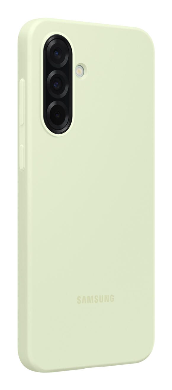 Silicone Case für Galaxy A36 hellgrün