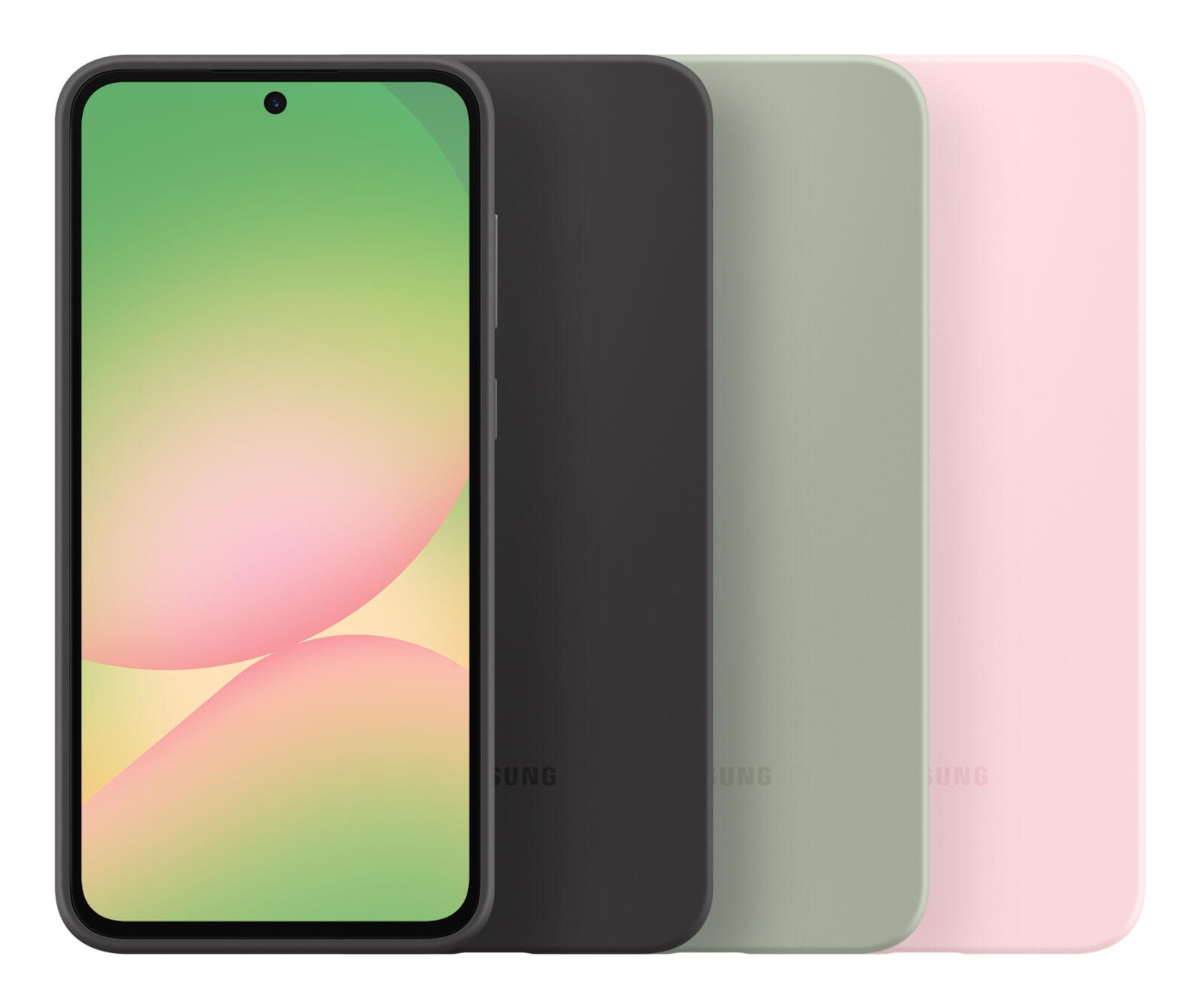 Silicone Case für Galaxy A56 grün