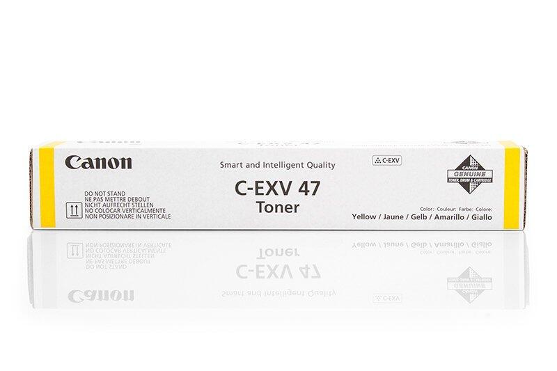 Canon Original Toner C-EXV47 4er-Set schwarz, cyan, magenta, gelb