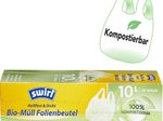 swirl Bio-Müllbeutel 10,0 l grün - 10 Stück