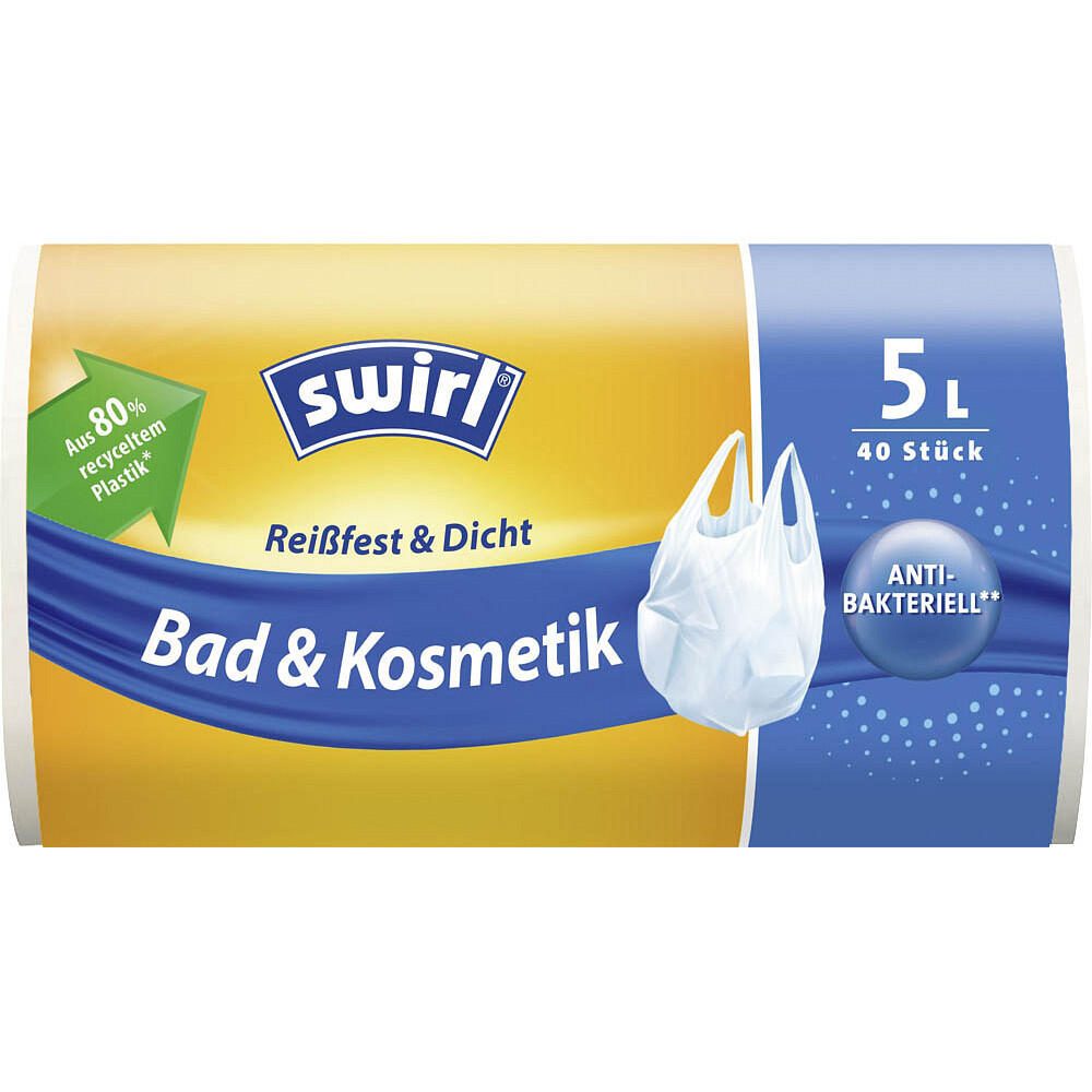 swirl Kosmetikbeutel 3290 5,0 l weiß - 40 Stück