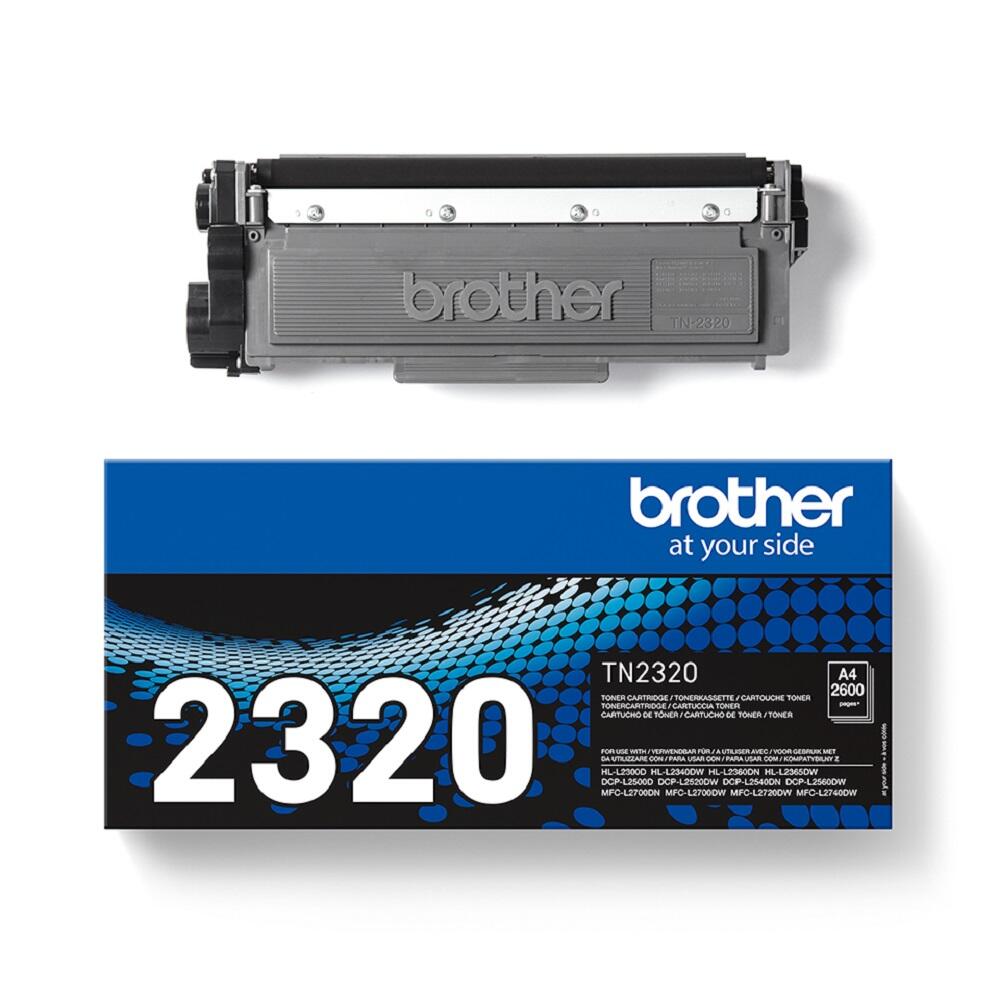 Brother Original TN-2320 Toner - schwarz (TN2320)