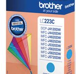 Brother Original LC-223C Druckerpatrone cyan 550 Seiten (LC223C)