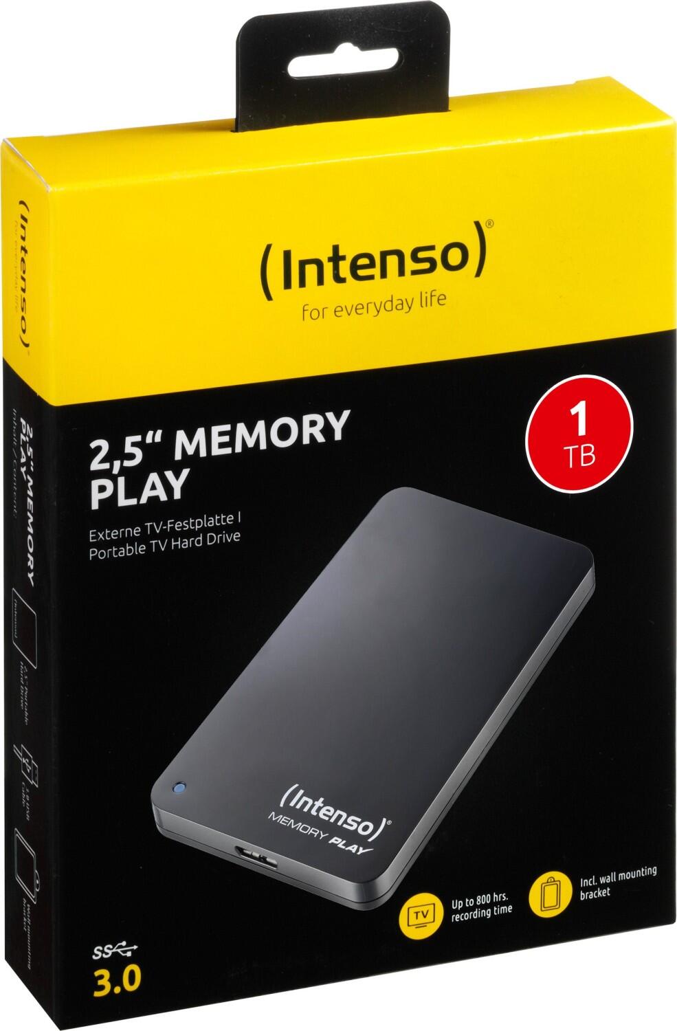 Intenso Memory Play - 1 TB in Schwarz