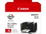 Canon Original PGI-1500XL Druckerpatronen 4er-Multipack - BK/C/M/Y