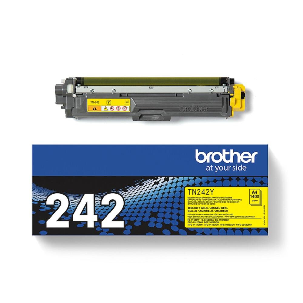 Brother Original TN-242Y Toner - gelb (TN242Y)