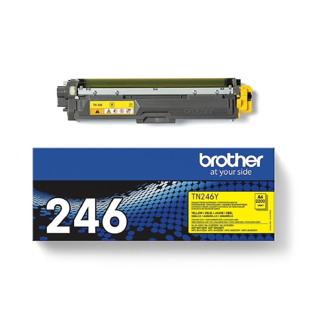 Brother Original TN246Y Toner - gelb (TN-246Y)