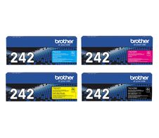 Brother Original TN-242 Toner - 4er Multipack (TN242C, TN242M, TN242Y, TN242BK)