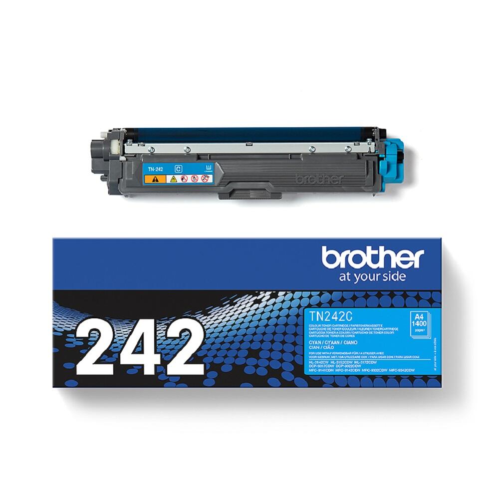 Brother Original TN-242C Toner - cyan (TN242C)