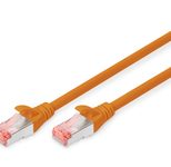 Digitus CAT 6 S-FTP Patchkabel, Cu, LSZH AWG 27/7, Länge 1 m, Orange