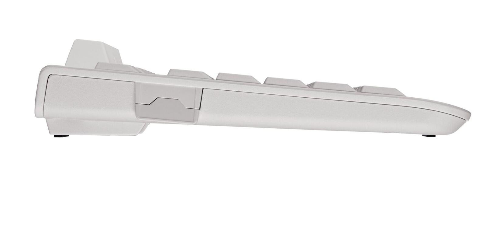 CHERRY KC 1000 SC kabelgebundene Tastatur mit Kartenlesegerät (USB, hellgrau)
