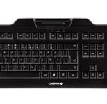 CHERRY KC 1000 SC kabelgebundene Tastatur mit Kartenlesegerät (USB, schwarz)