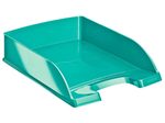 LEITZ Briefablage WOW - eisblau metallic