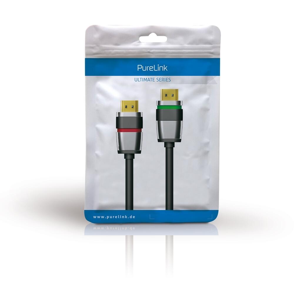 PureLink HDMI Kabel - Ultimate Active Serie - 10,00m - schwarz