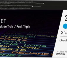 HP Original 312A Toner Tri-Pack cyan, magenta, gelb 2.700 Seiten (CF440AM)