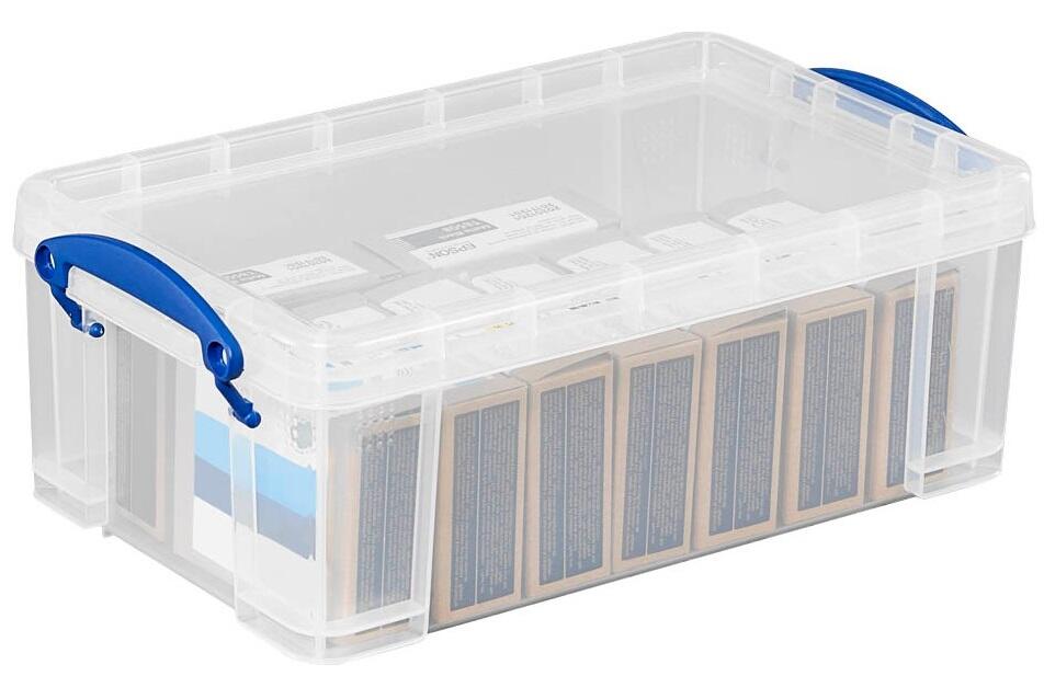 Really Useful Box Aufbewahrungsbox 5 Liter - transparent