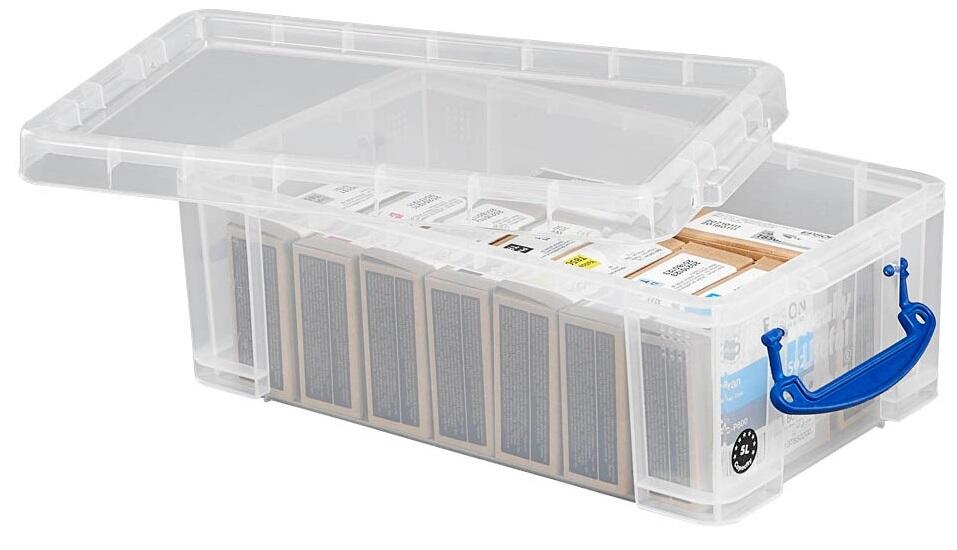 Really Useful Box Aufbewahrungsbox 5 Liter - transparent