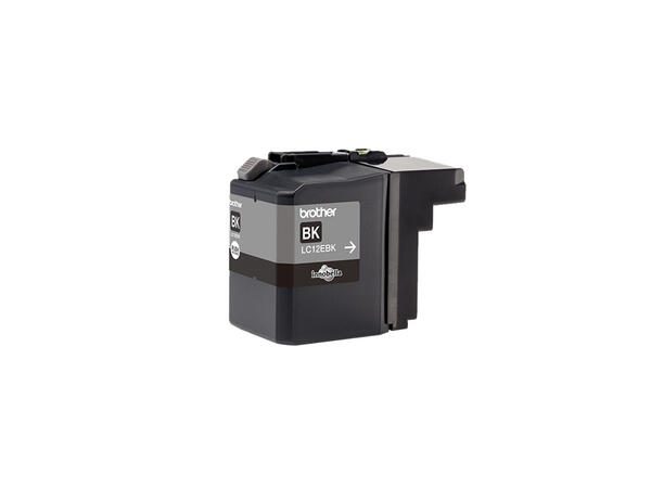 Brother Original LC-12EBK Druckerpatrone - schwarz 2.400 Seiten (LC12EBK)