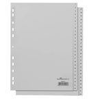 DURABLE Ordnerregister Vollformat 1-52 grau 52-teilig - 1 Stück