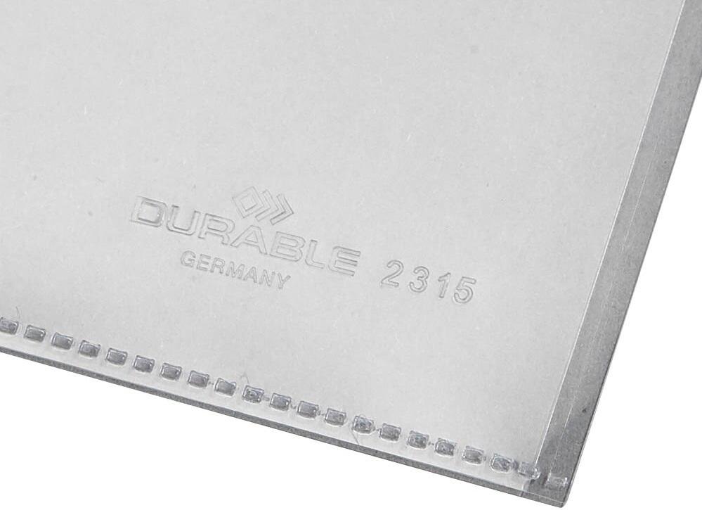 DURABLE Sichthülle BUSINESS A4 transparent - 100 Stück