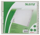 LEITZ Ordnerregister 1210 Halbformat, Überbreite A-Z - 5 Satz