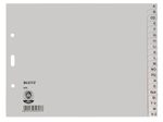 LEITZ Ordnerregister 1210 Halbformat, Überbreite A-Z - 5 Satz