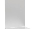 MAUL Buchstützen silber 12,0 x 12,0 x 17,5 cm - 2 Stück