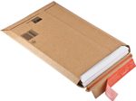 ColomPac® Kartonversandtaschen für DIN A4+ braun - 20 Stück