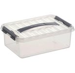sunware Q-line Aufbewahrungsbox 4,0 l - transparent