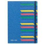 PAGNA Ordnungsmappe 12 Fächer - blau