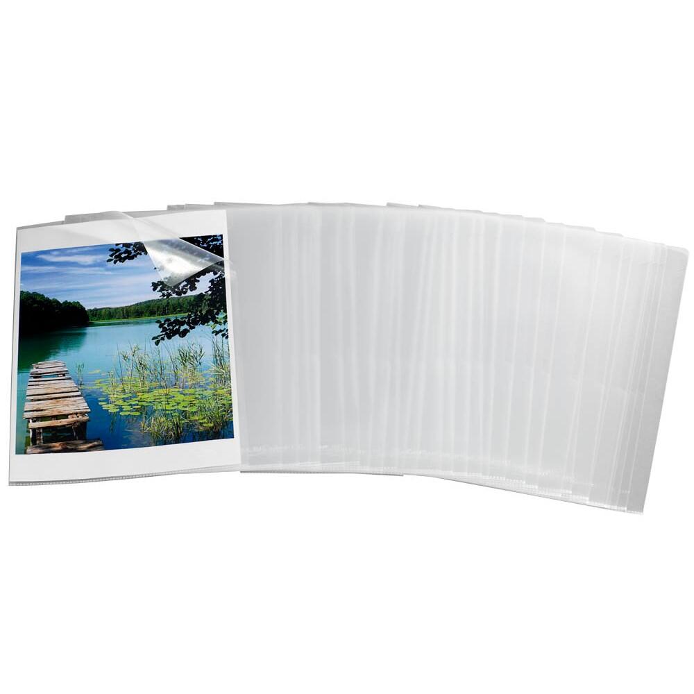DURABLE Sichthüllen DIN A4 transparent genarbt 0,12 mm - 100 Stück