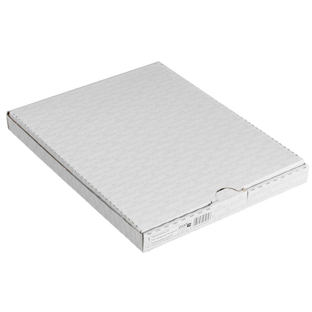 DURABLE Sichthüllen DIN A4 transparent genarbt 0,12 mm - 100 Stück