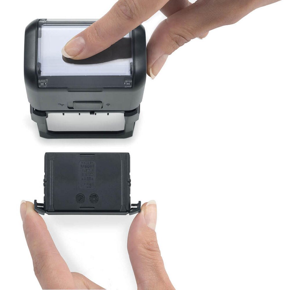 trodat Textstempel, individualisierbar printy 4913 selbstfärbend - schwarz