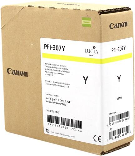 Canon Original PFI-307Y Druckerpatrone - gelb 330ml