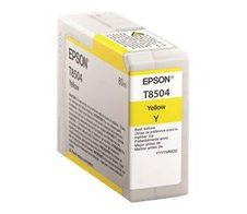 Epson Original Singlepack T850400 Gelb 80 ml (C13T850400)
