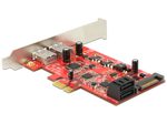 DeLOCK PCI Express Karte zu extern USB 3.0 / intern SATA 6