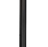 Vogel's FM1844 TV-Bodenständer zum Verschrauben bis 165 cm (65") Profilhöhe 180 cm, max. 80 kg, Vesa max. 400 x 400, Schwarz