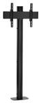 Vogel's FM1844 TV-Bodenständer zum Verschrauben bis 165 cm (65") Profilhöhe 180 cm, max. 80 kg, Vesa max. 400 x 400, Schwarz