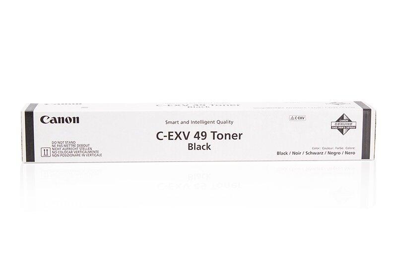 Canon Original Toner C-EXV49 4er-Set schwarz, cyan, magenta, gelb