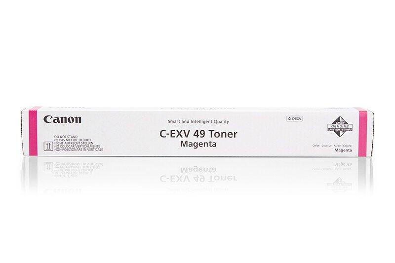 Canon Original Toner C-EXV49 4er-Set schwarz, cyan, magenta, gelb