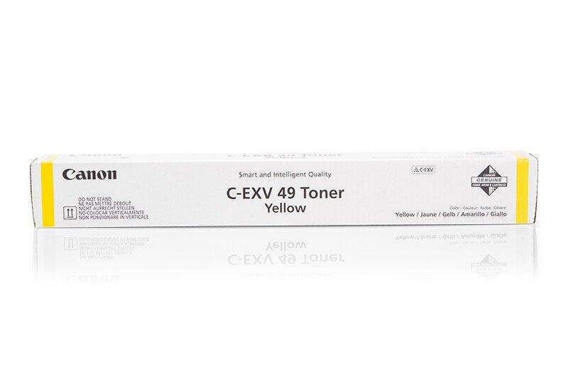 Canon Original Toner C-EXV49 4er-Set schwarz, cyan, magenta, gelb