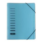 PAGNA Gliederungsordner 6 Fächer mit Register - blau
