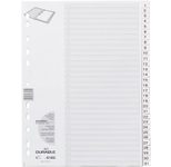 DURABLE Ordnerregister Vollformat 1-31 weiß - 1 Satz